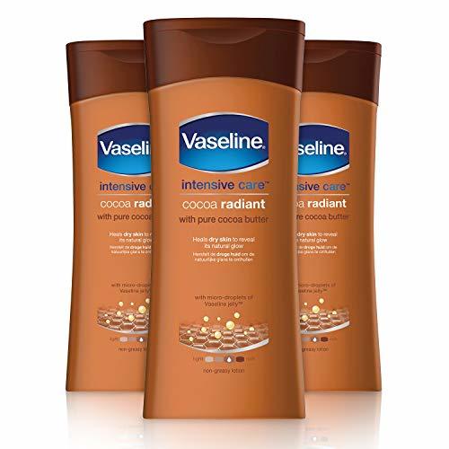 Belleza Vaseline Essential Moisture Cocoa Radiant Lotion 200ml Pack of 3