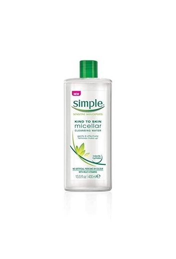 Simple Kind To Skin Agua de limpieza micelar 400 ml
