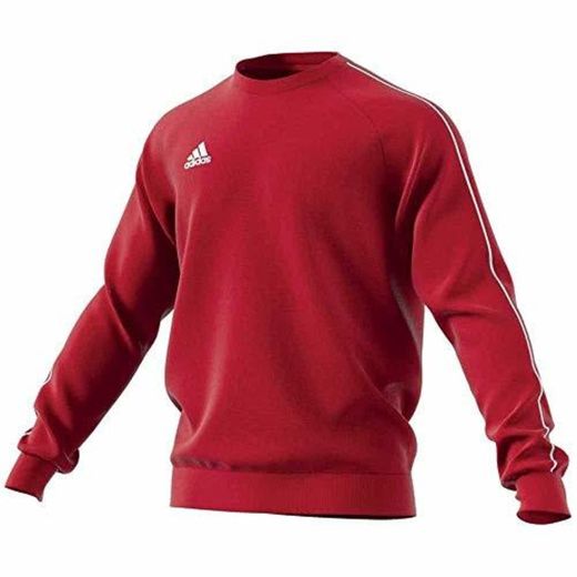 Adidas Core18 Sw Top Sudadera, Hombre, Rojo