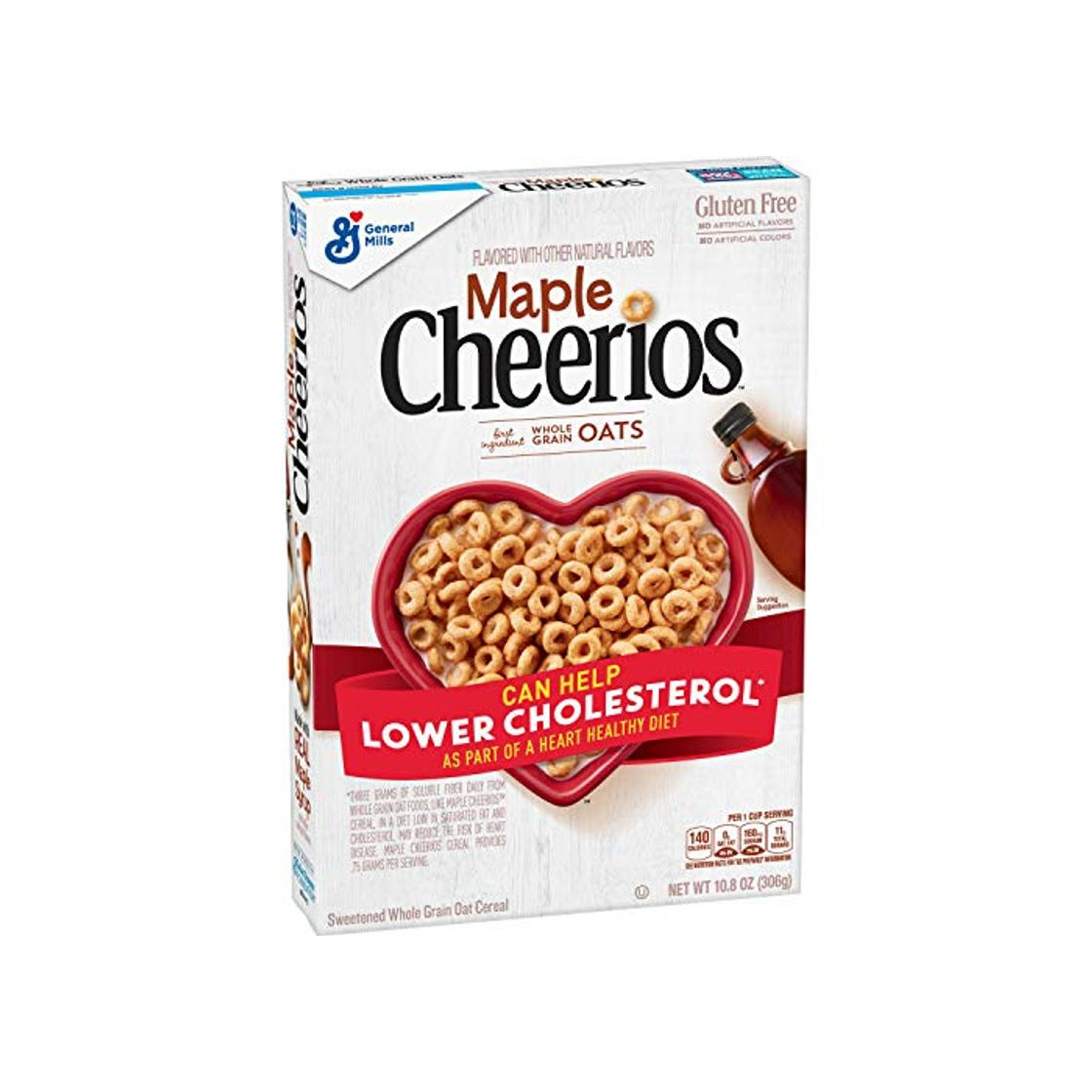 Producto GENERAL MILLS CHEERIOS MAPLE CEREALES