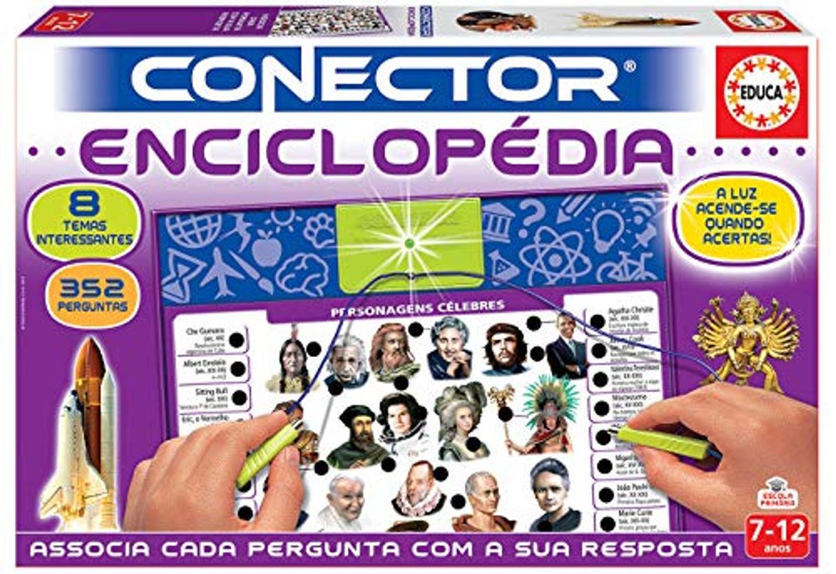 Producto Educa 17287 Conector Jogo Educativo para crianças. Aprenda a enciclopedia.