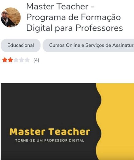 The Master Teacher: Welcome