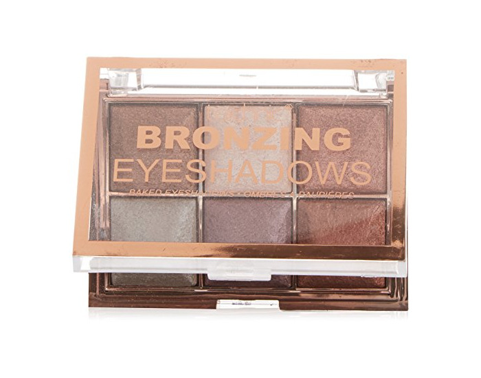 Beauty Bronceado Technic 6 Color Paleta Sombra de Ojos 6x2g Bronce al horno