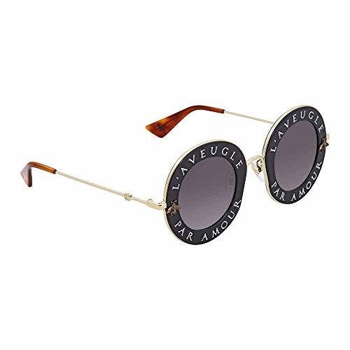 Social Gucci GG0113S 001 Gafas de sol, Negro