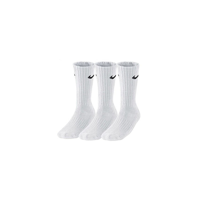 Social Nike 3Ppk Value Cotton Crew - Calcetines unisex