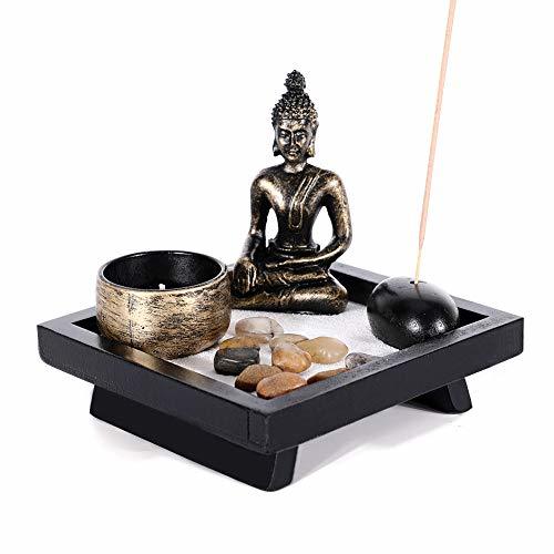 Producto GoMaihe Buda Figura Estatua Candelabro