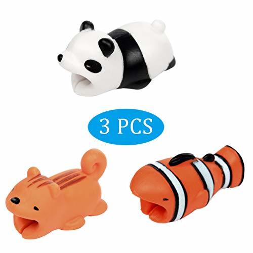 Social [3 Paquetes] Protector de Cable USB