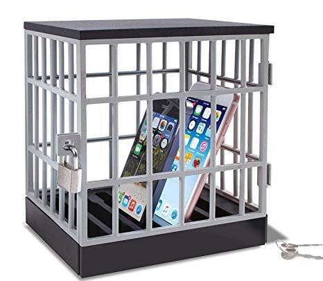 Electrónica The Mobile Phone Jail Funda de protección Negro