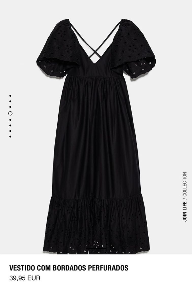 Moda DRESS WITH CUTWORK EMBROIDERY TRF