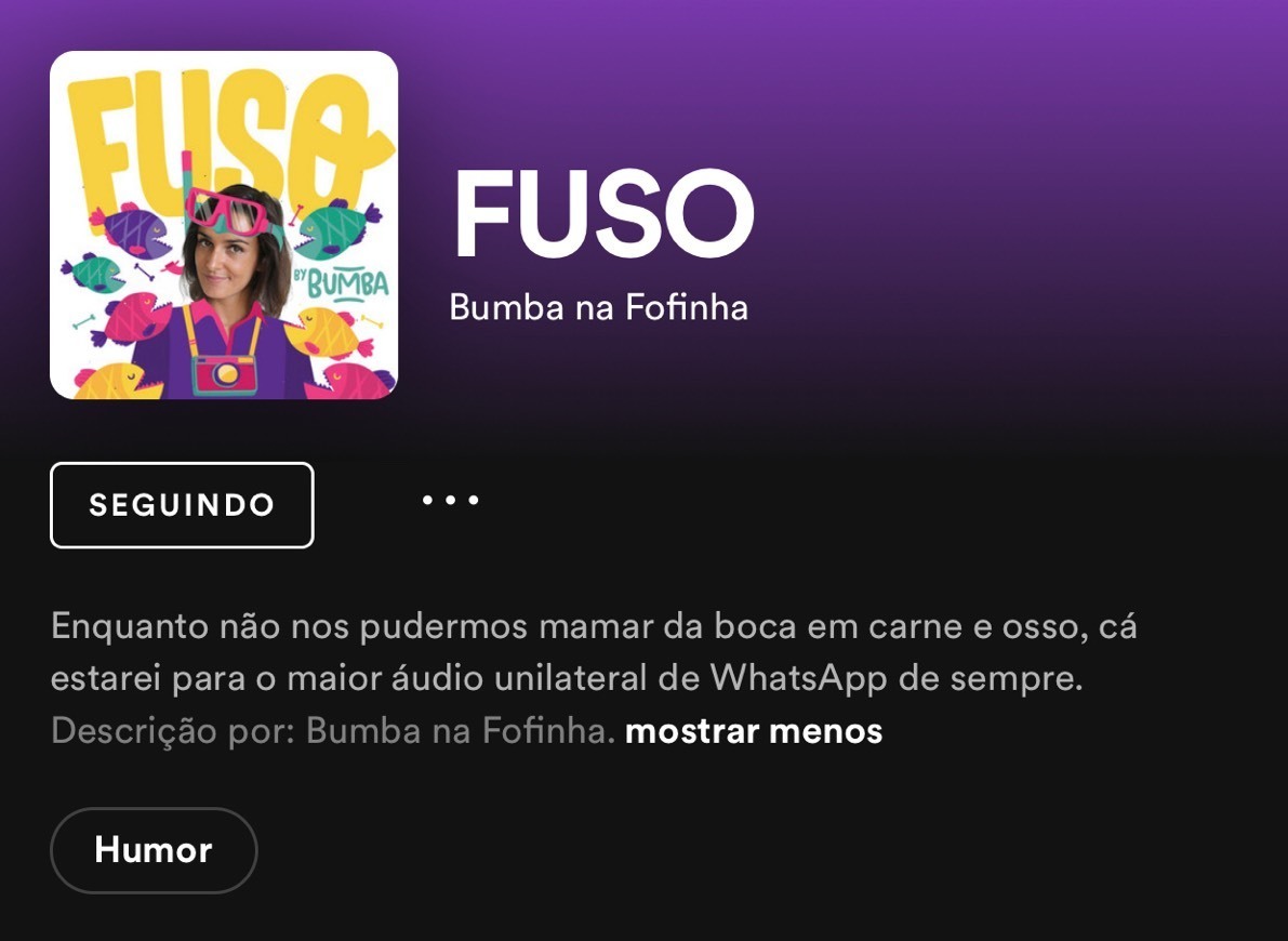 Fashion FUSO - Bumba na Fofinha