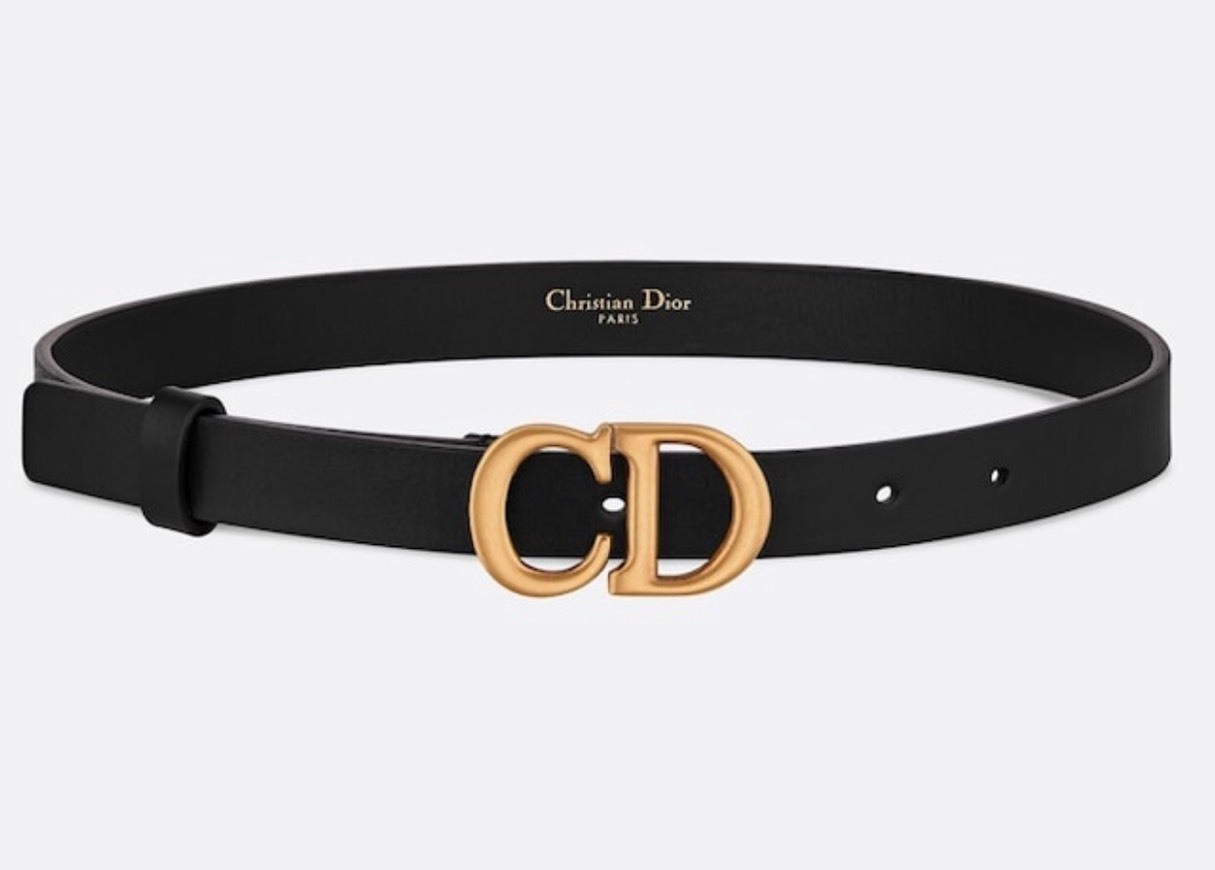 Products Christian Dior- Saddle Calfskin Belt