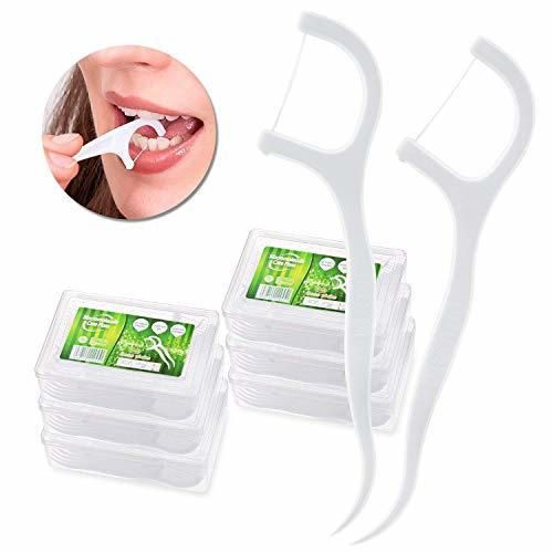 Hilo Dental – Meersee 180 piezas Seda Dental Palo Hilo Dental Pre-cortadas