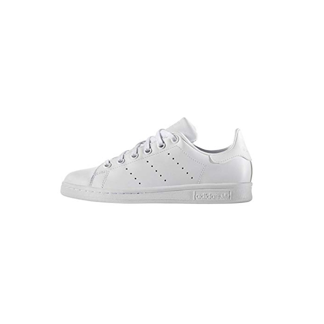 Fashion adidas Stan Smith J, Zapatillas de Deporte Unisex Niños, Blanco