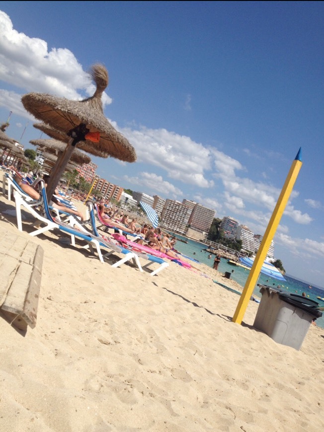 Lugar Magaluf Beach