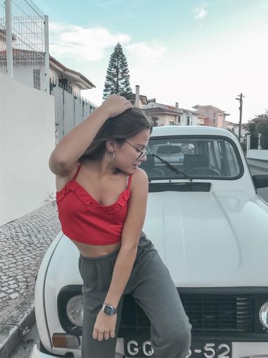 Top Vermelho