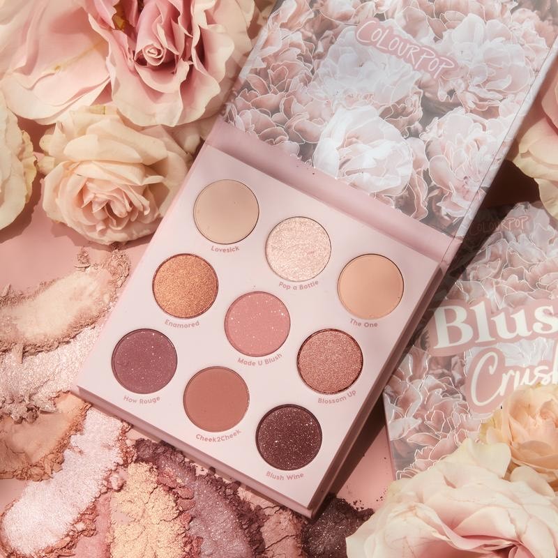 Producto Blush Crush Pink ColourPop Eyeshadow Palette