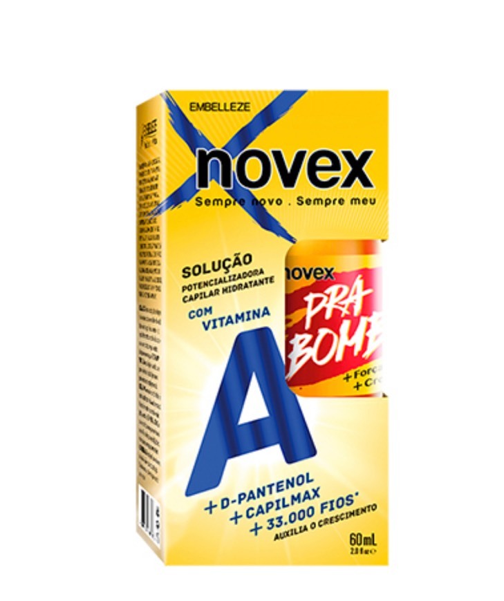 Fashion Solução Potencializadora Novex Pra Bombar