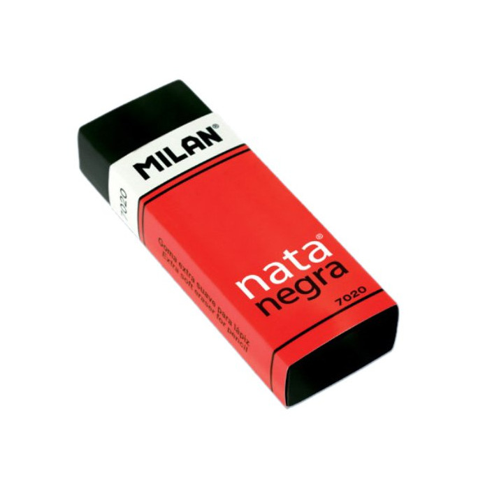 Social Caja 20 gomas de plástico calidad NATA en color negro con funda