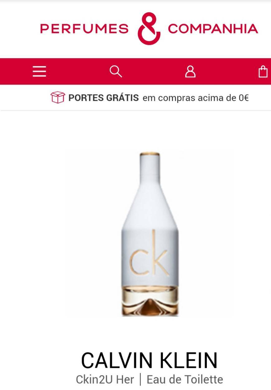 Producto Perfume CK