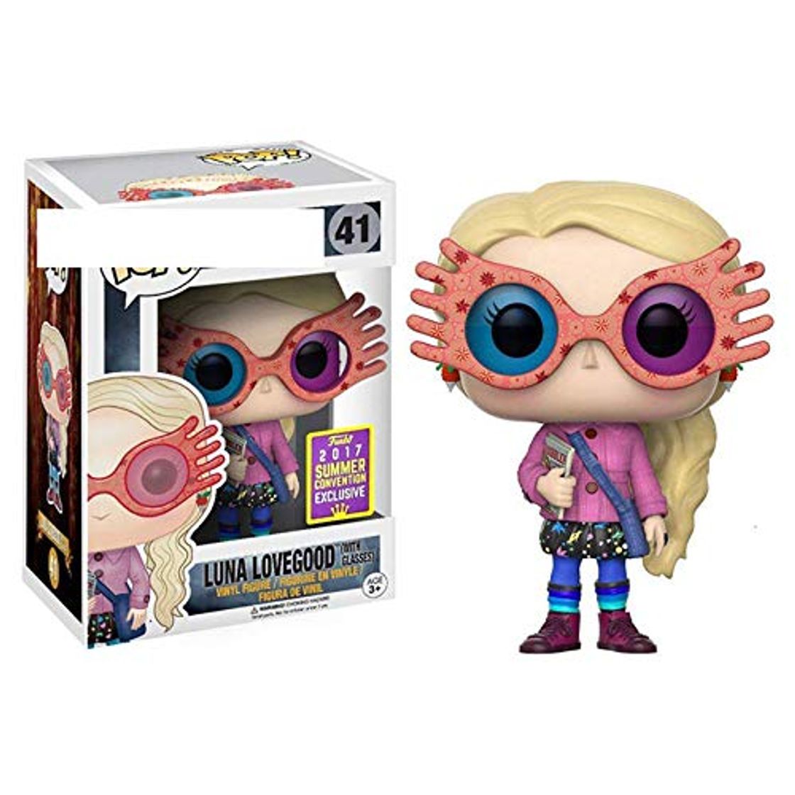 Social TYRIXEN Funko Pop Luna Lovegood 10 cm Figura de Vinilo Figura de acción de Juguete Coleccionable Estatuas de Anime