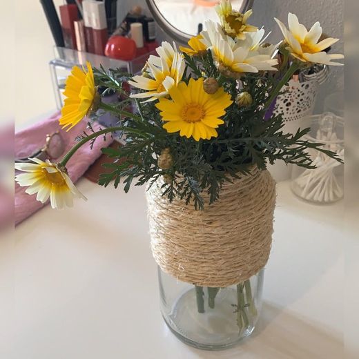 Jarra de flores 🌷- handmade 