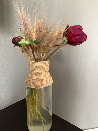 Jarra de flores 🌷- handmade