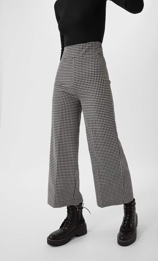 Social Calças cropped Stradivarius 