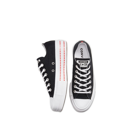Love Fearlessly Platform Chuck Taylor All Star Low 