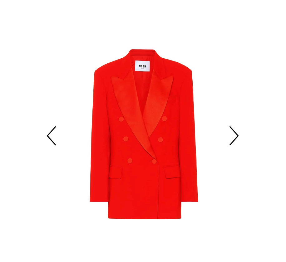 Products MSGM
Double-breasted crêpe blazer