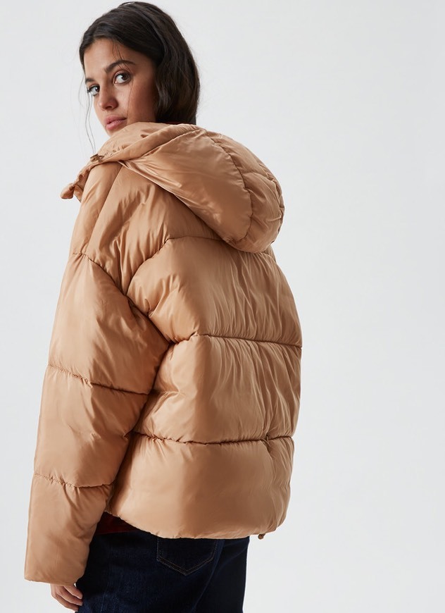 Moda SHORT PUFFER JACKET WITH HOOD