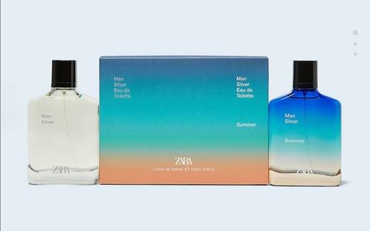 Perfumes Zara Man silver