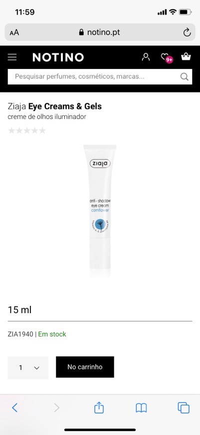 Moda Creme de olhos | Creme contorno de olhos | notino.pt