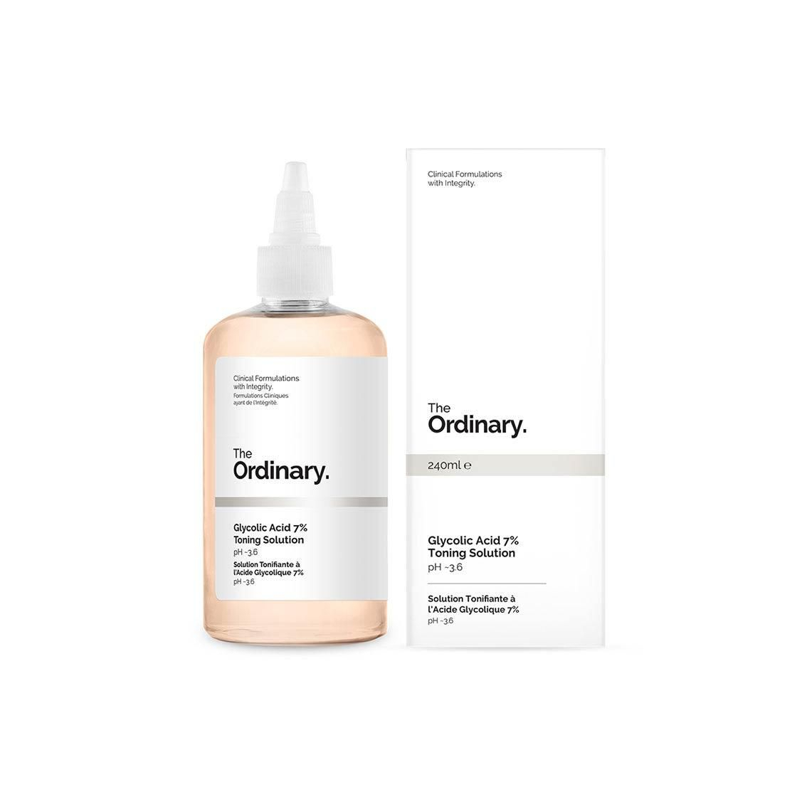 Producto Glycolic acid 7% Toning solution 