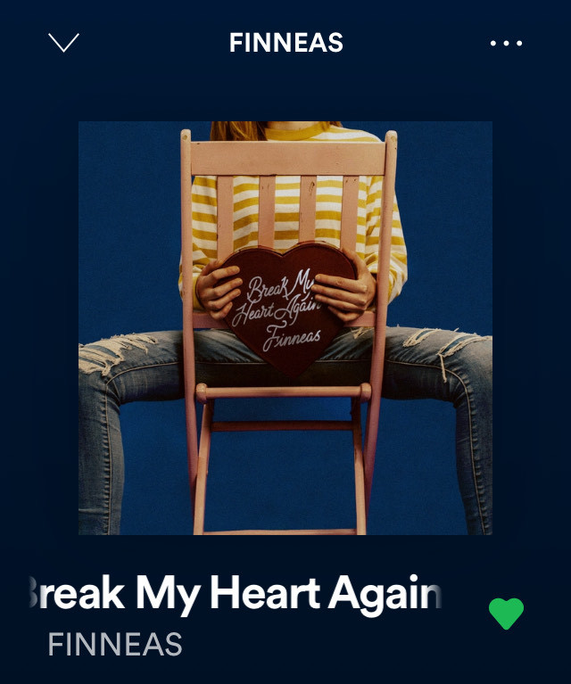 Moda FINNEAS - Break my heart again 