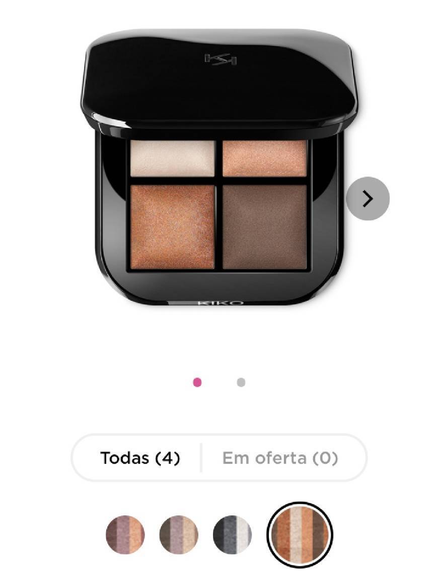 Moda Paleta  de 4 sombras 