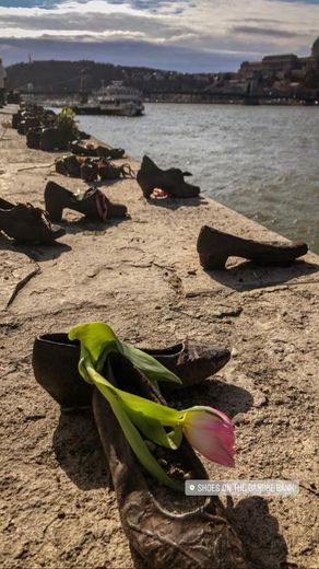 Shoes on the Danube Bank