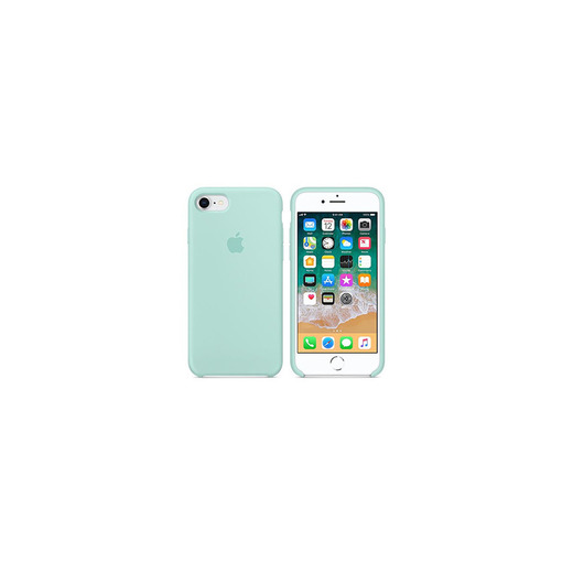 Funda para iPhone 7/8 Carcasa Silicona Suave Colores del Caramelo con Superfino