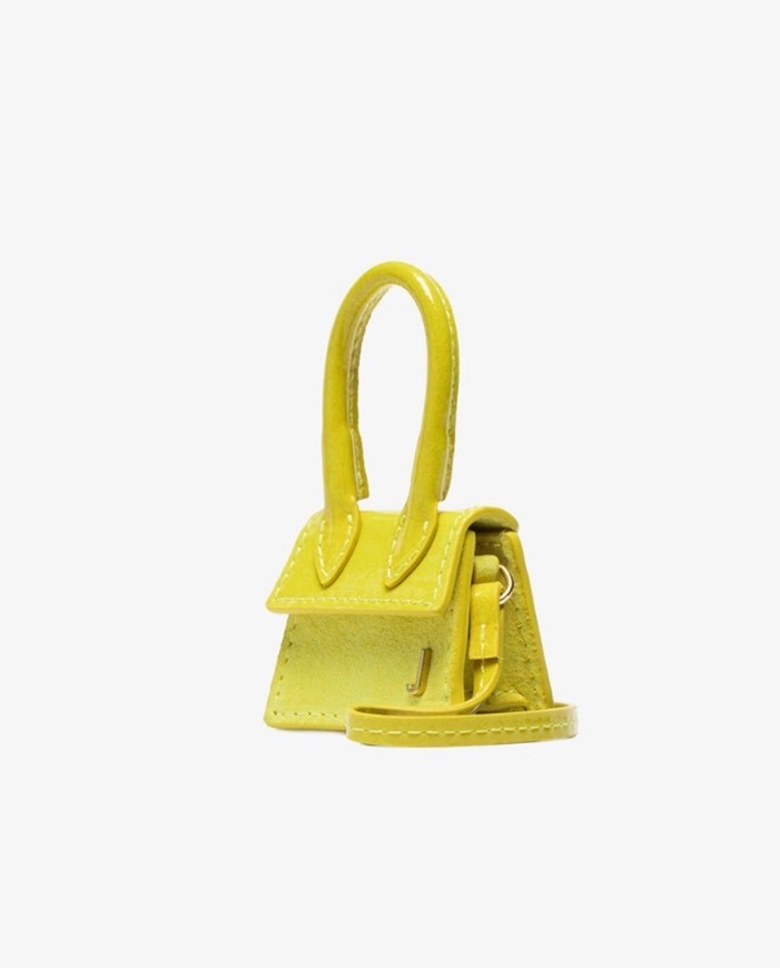 Productos Yellow Le Petit Chiquito Mini Leather Tote Bag