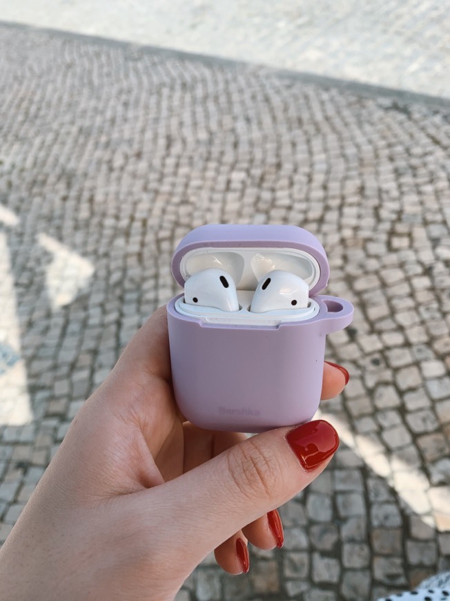 Producto Capa AirPods lilás 