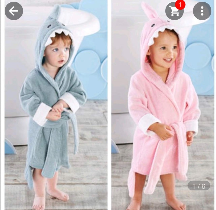 Robe de banho para bebé e criança pequena 