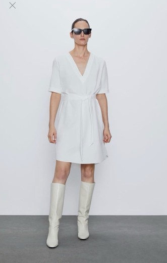 Vestido branco básico 