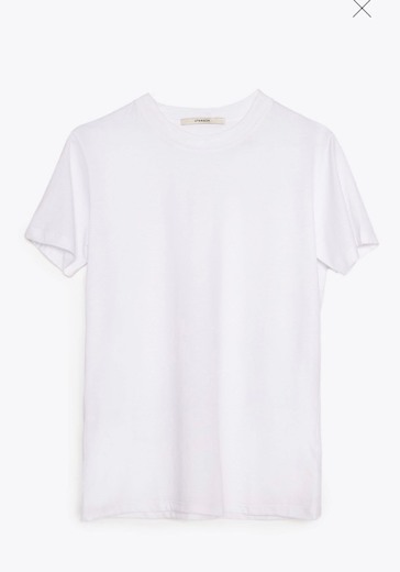 T-shirt branca Uterque 