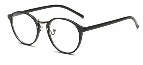 Producto Flydo Retro Montura para Gafas de Vista Antiguas Visión Clara Glasses Cristal