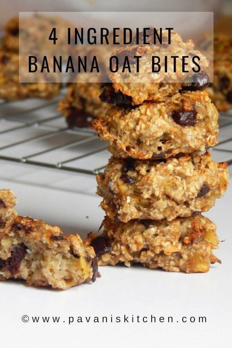 Fashion Banana oat bites