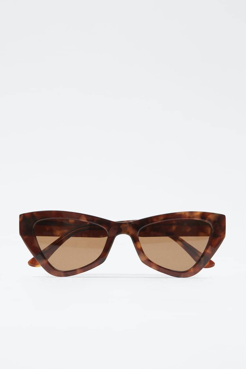 Social Óculos de sol de acetato geométricos