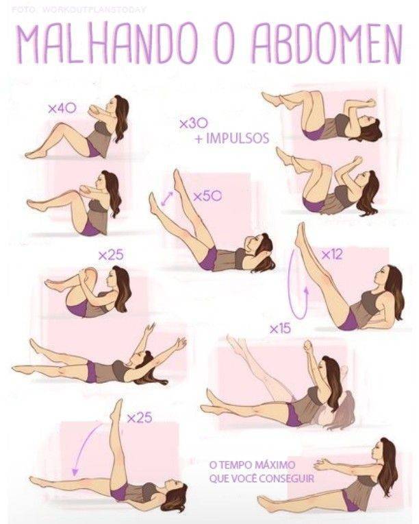 Moda Abs workout