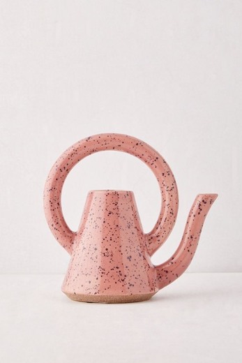 Kiera Speckled Ceramic Watering Can 