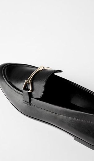 Mocassim de Pele Zara