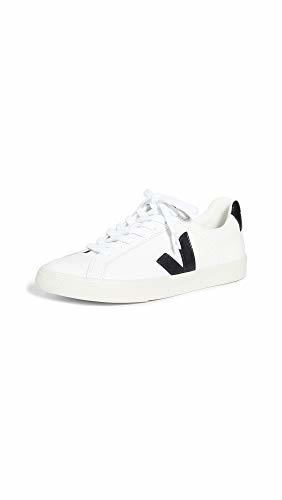 Product Zapatilla Veja Esplar Cuero Blanco Negro 44