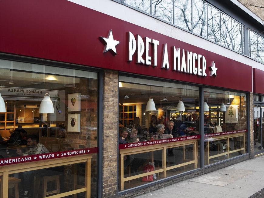 Restaurants Pret A Manger Marble Arch